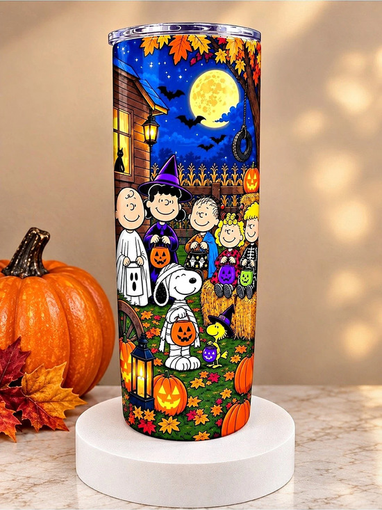 Other - Halloween Tumbler Gift Set - Blue & Orange